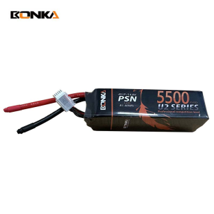 BONKA U2 5500mAh 120C 4S LiPo Battery for RC Helicopter